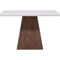 Ruokapöytä Venture Home Cael, 120x120cm, vaaleanharmaa