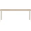 Ruokapöytä Venture Home Etna, 210x90cm, beige/puu