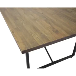 Ruokapöytä Venture Home Padang, 250x100cm, ruskea