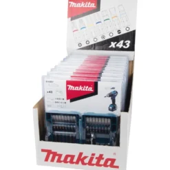 Ruuvauskärkisarja Makita B-55697, 43-osainen