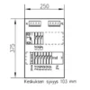 Ryhmäkeskus pinta UTU Pointer 3409 V 35A IP30 PS