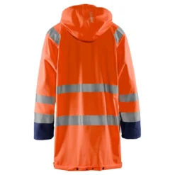 Sadetakki Blåkläder 4324 Highvis, huomio-oranssi/sininen
