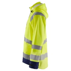 Sadetakki Blåkläder 4323 Highvis, huomiokeltainen/sininen