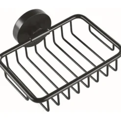 Saippuateline Bemeta Dark, 140x125x55 mm, musta