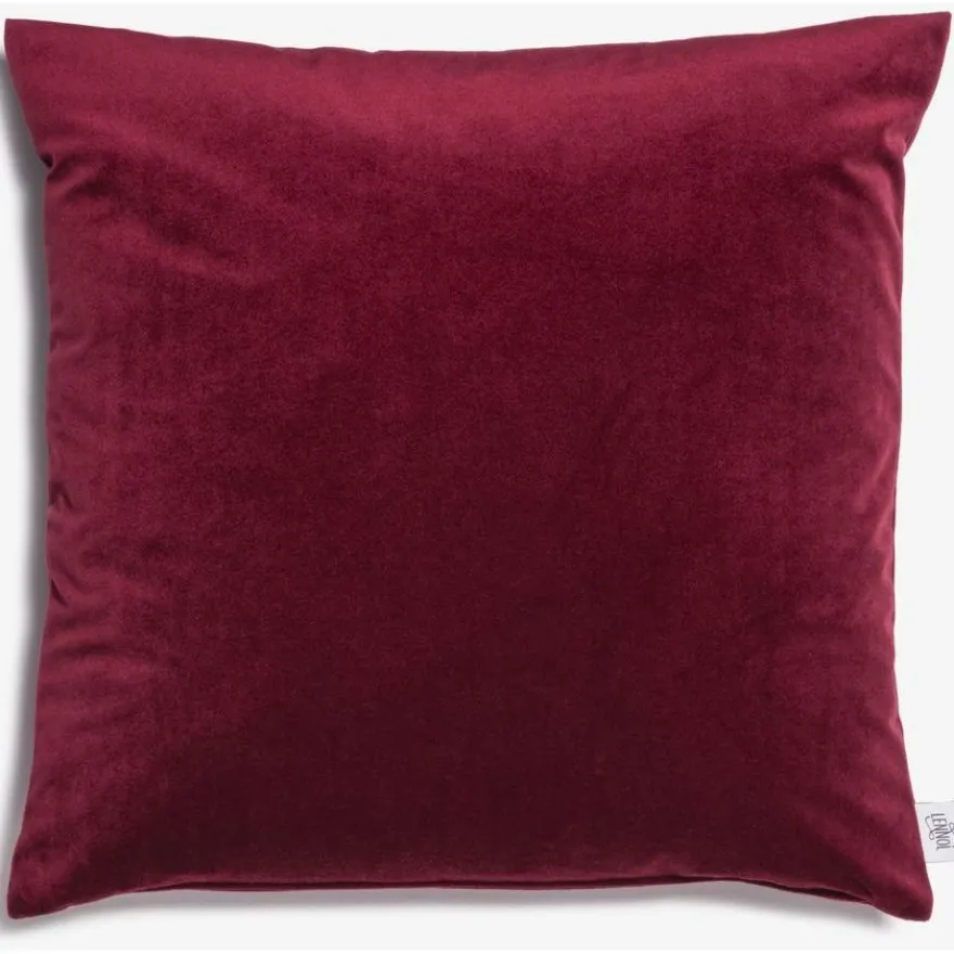 Samettityyny Lennol Adria, 45x45cm, punainen