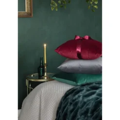 Samettityyny Lennol Adria, 45x45cm, punainen
