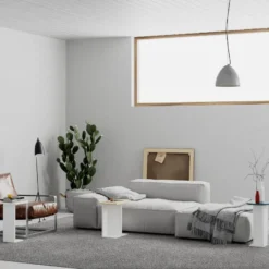 Sarjapöytä Linento Furniture Mund, 3-osainen, valkoinen/tammi/turkoosi