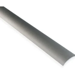 Saumalista Maler sileä, 5x30x1000mm, alumiini, tarra, harjattu teräs