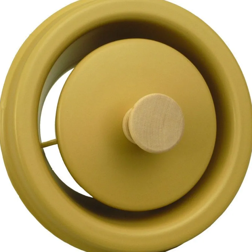 Saunan poistoilmaventtiili FläktGroup KSOS-100-S-IP, Ø100mm, puunvärinen