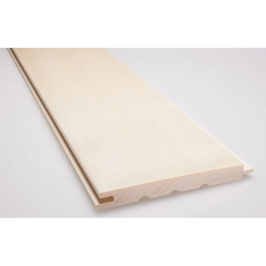 Saunapaneeli Karava Kallio, 15x140x2400mm, haapa, puuvalmis
