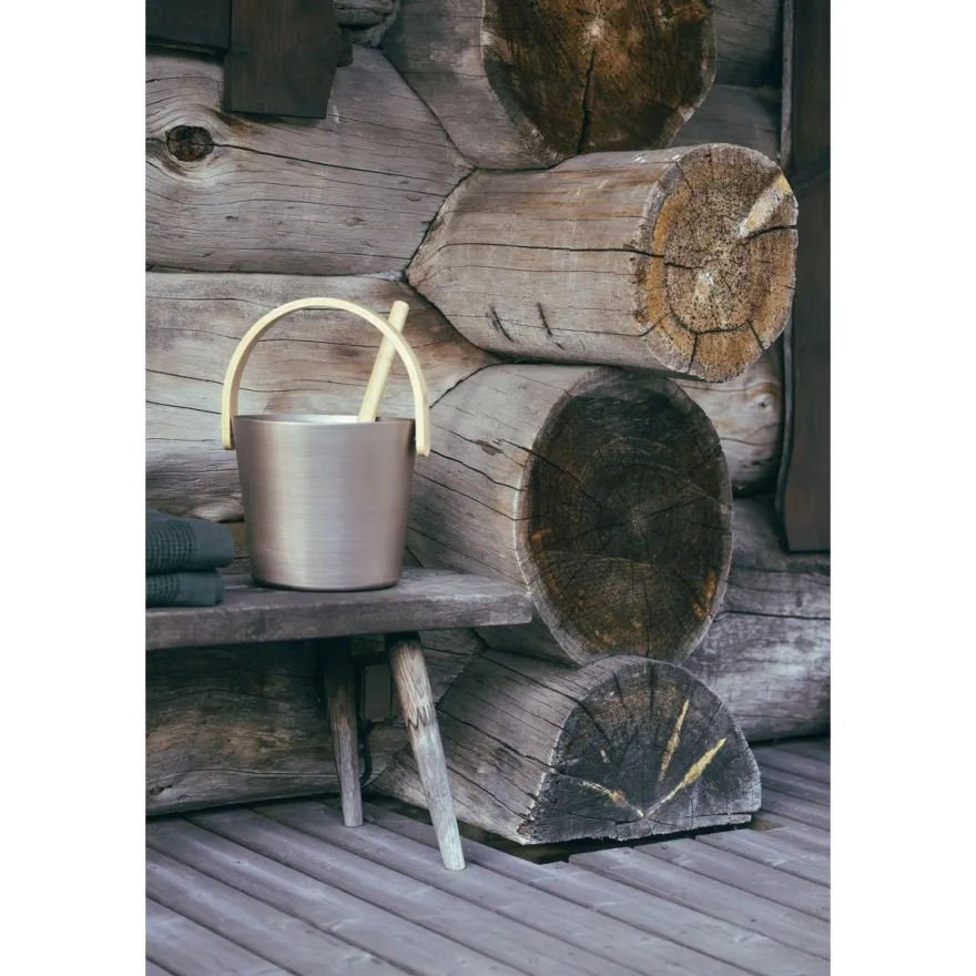 Saunasanko Rento, alumiini, 5L