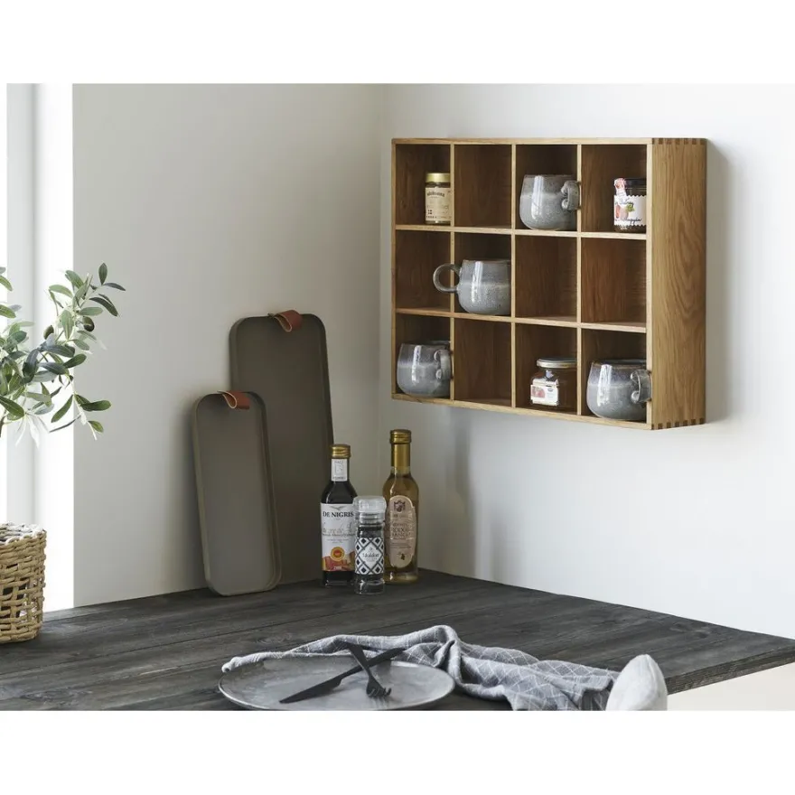 Seinähylly House Nordic Soria, 39x11x51cm, tammi