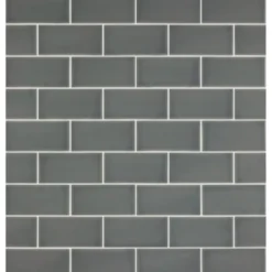 Seinälaatta Pukkila Urban Atelier Cinza Escuro, kiiltävä, sileä, 140x70mm