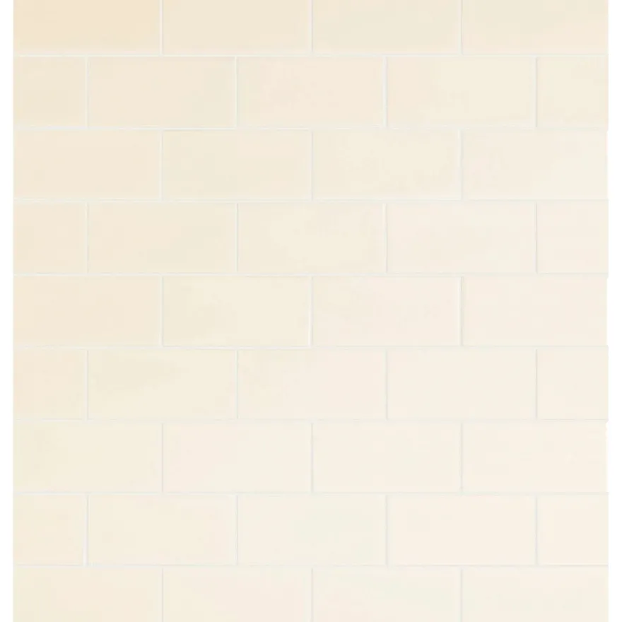 Seinälaatta Pukkila Urban Atelier Creme, kiiltävä, sileä, 140x70mm