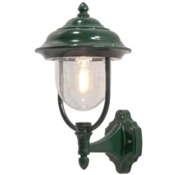 Seinävalaisin Konstsmide Parma 7223-600, 240x260x430mm, yläsuunta, vihreä