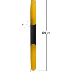 Seinävalaisin Linento Lighting Efsun, kulta/musta