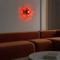 Seinävalaisin Linento Lighting Benek, Ø15cm, E27, eri värejä