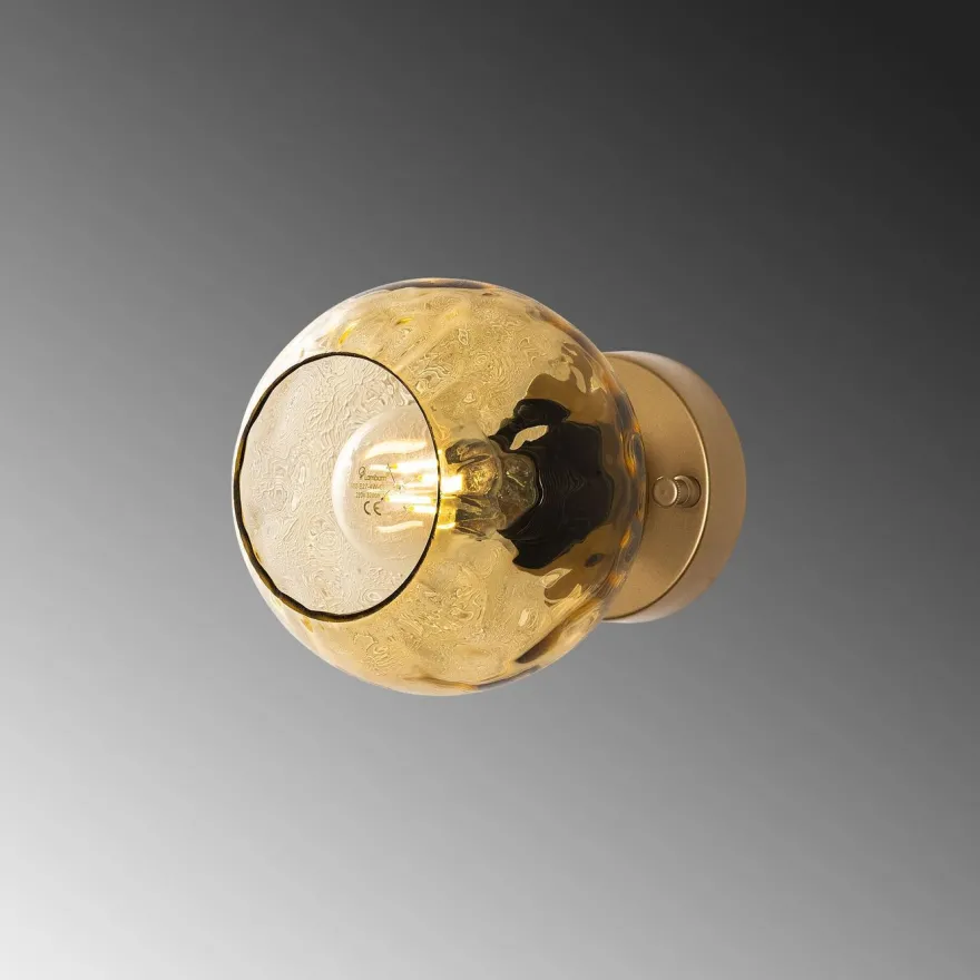 Seinävalaisin Linento Lighting Benek, Ø15cm, E27, eri värejä