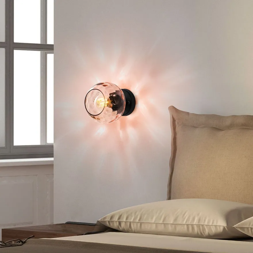 Seinävalaisin Linento Lighting Benek, Ø15cm, E27, eri värejä