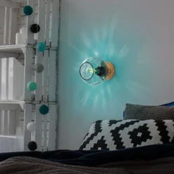 Seinävalaisin Linento Lighting Benek, Ø15cm, E27, eri värejä