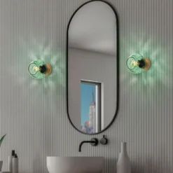 Seinävalaisin Linento Lighting Benek, Ø15cm, E27, eri värejä