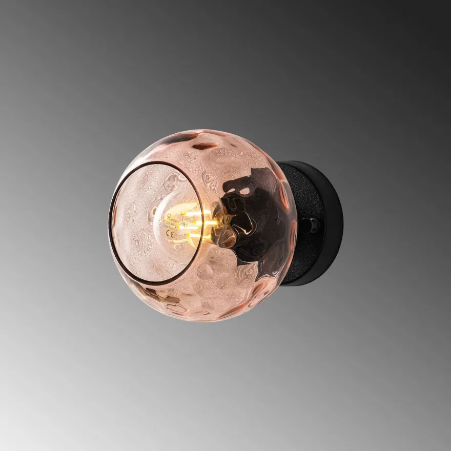 Seinävalaisin Linento Lighting Benek, Ø15cm, E27, eri värejä