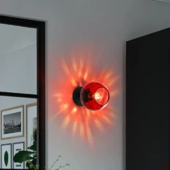 Seinävalaisin Linento Lighting Benek, Ø15cm, E27, eri värejä