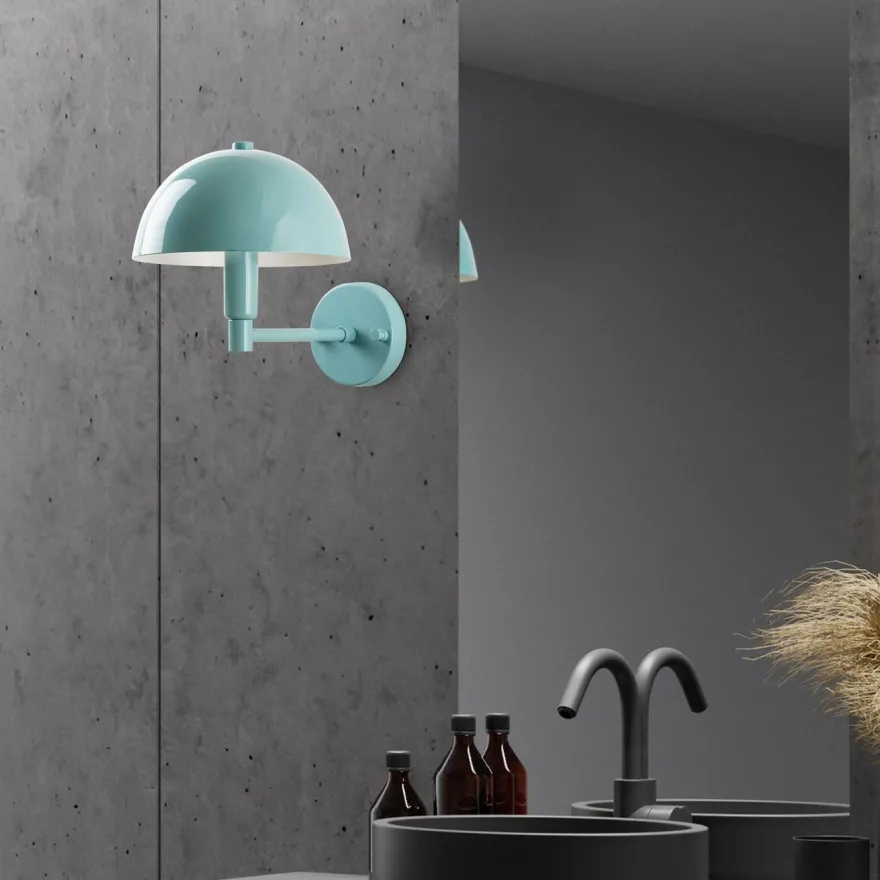 Seinävalaisin Linento Lighting Togg 2, Ø20cm, E14, eri värejä