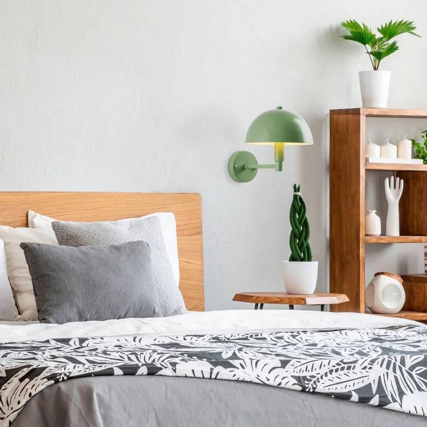 Seinävalaisin Linento Lighting Togg 2, Ø20cm, E14, eri värejä