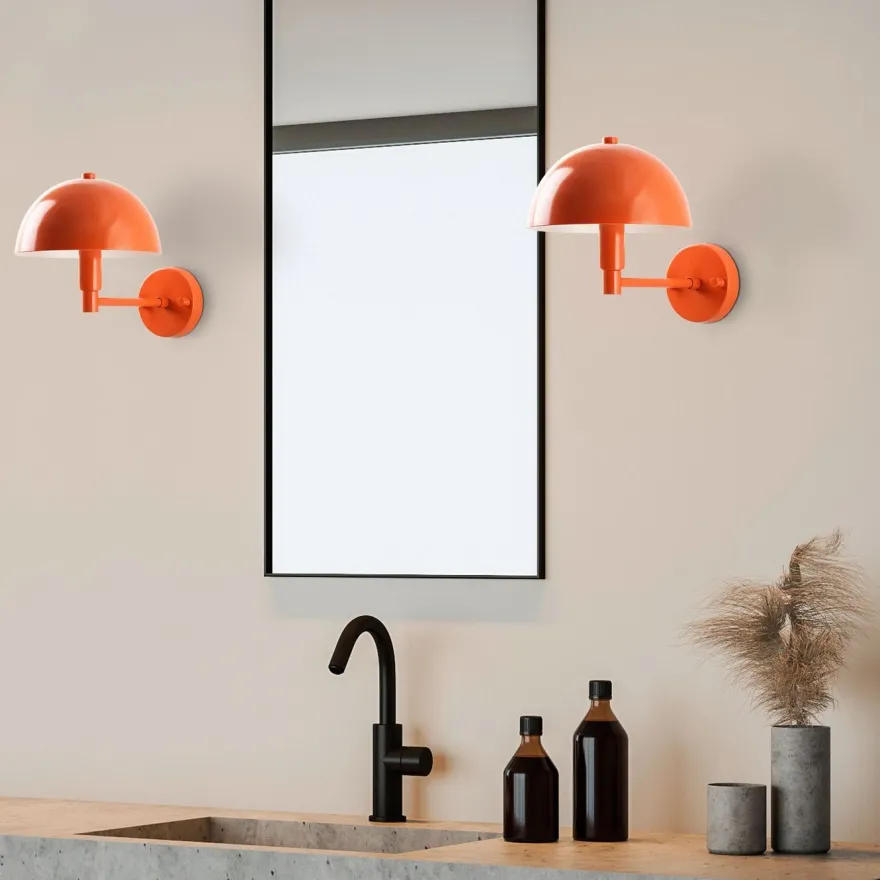 Seinävalaisin Linento Lighting Togg 2, Ø20cm, E14, eri värejä