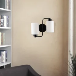 Seinävalaisin Linento Lighting Balcova, 2-osainen, eri värejä