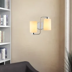 Seinävalaisin Linento Lighting Balcova, 2-osainen, eri värejä