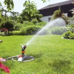 Sektorisadetin Gardena Premium, jalustalla