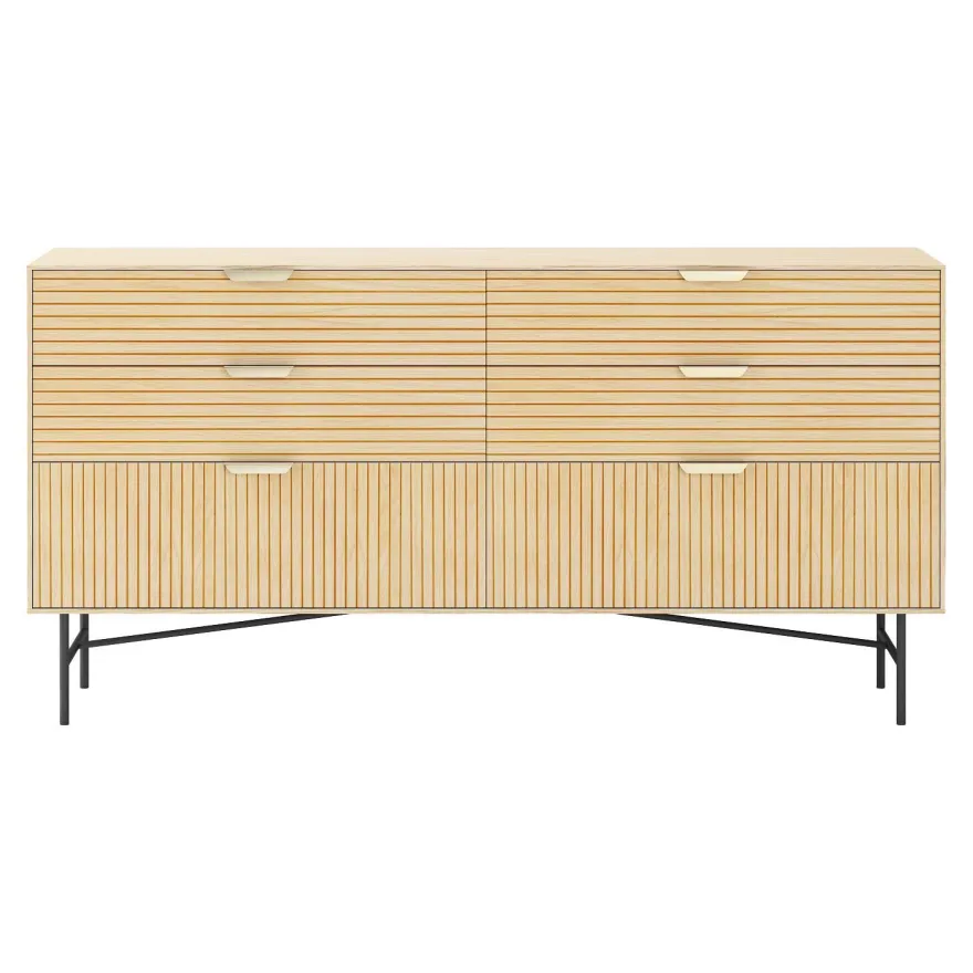 Senkki Home4You Bassel 120x40x80cm, melamiini