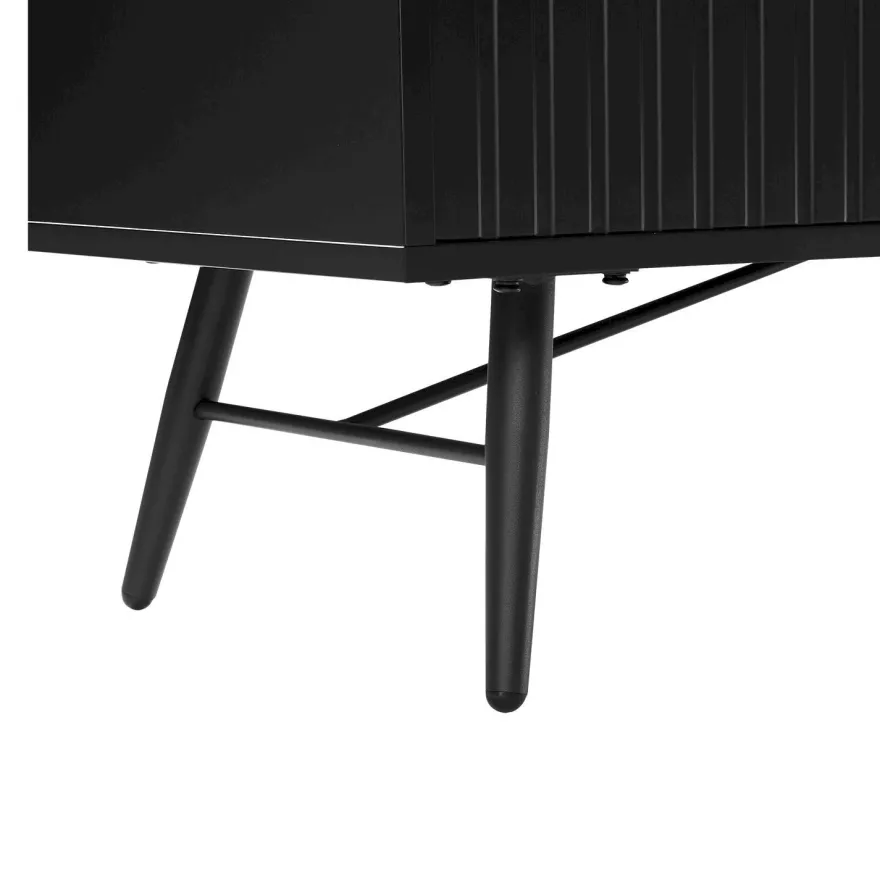Senkki Home4You Pixar 100x40x115cm, musta