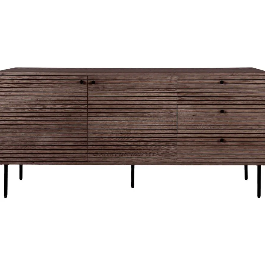 Senkki House Nordic Kyoto, 150x40x74cm, tummanruskea tammiviilu