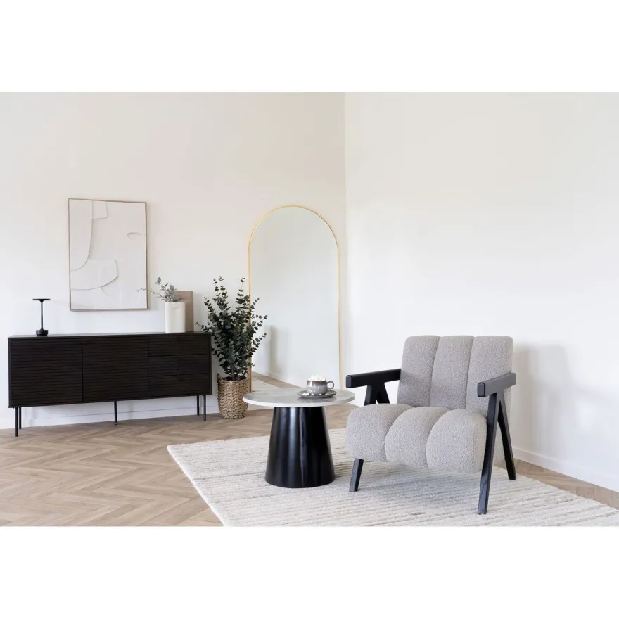 Senkki House Nordic Kyoto, 150x40x74cm, tummanruskea tammiviilu