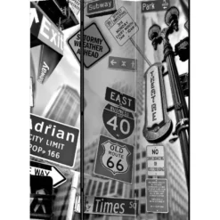 Sermi Artgeist Roads to Manhattan, 135x172cm