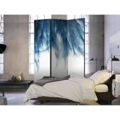 Sermi Artgeist Sapphire Feathers, 135x172cm