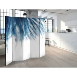 Sermi Artgeist Sapphire Feathers II, 225x172cm