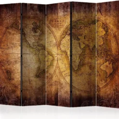 Sermi Artgeist World on old map II, 225x172cm