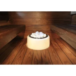 Sähkökiuas Aino-kiuas, 9kW, 8-12m³, kiinteä ohjaus, Winter White