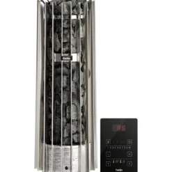 Sähkökiuas Helo Rocher 70 Pure, 6.8kW, 5-9m³, erillinen ohjaus