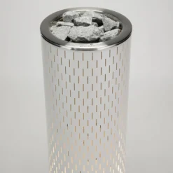 Sähkökiuas Magnum Sade, 9.0kW, 8-15m³, LED-valoilla, erillinen ohjaus, valkoinen