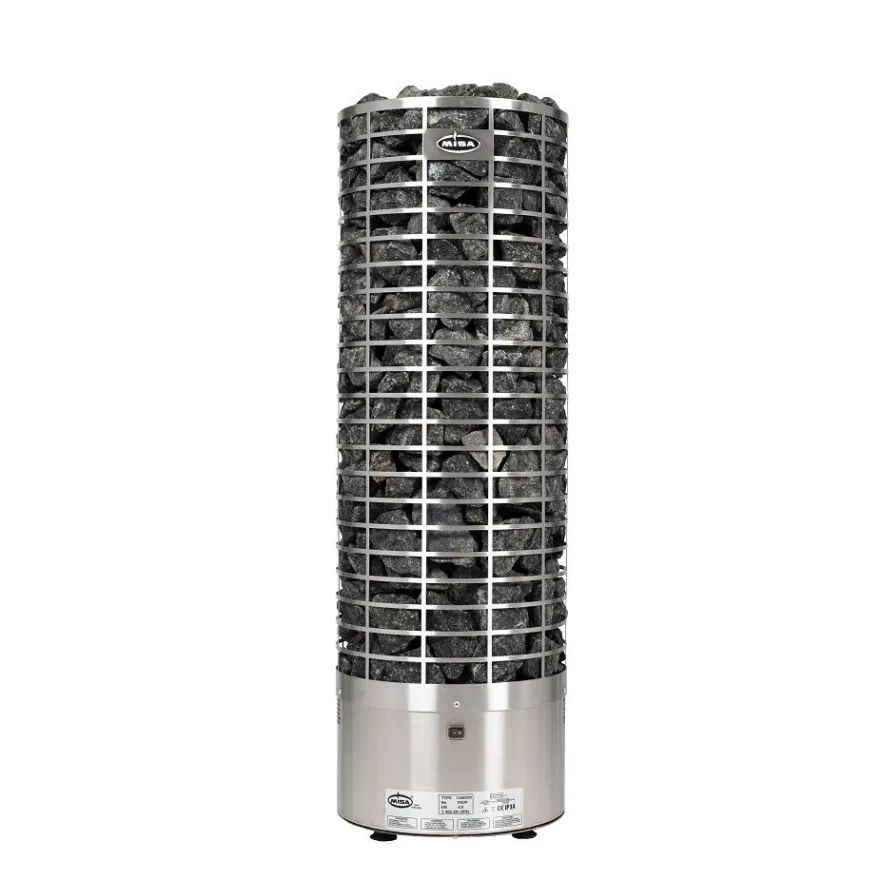 Sähkökiuas Misa Kuiske 12775R, 8kW, 6-13m³, erillinen ohjaus