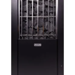 Sähkökiuas Narvi Combi 9.0kW 8-12m³ erillinen ohjaus musta