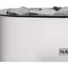 Sähkökiuas Narvi NC Electric, 9kW, 9-15 m³, erillinen ohjaus, valkoinen