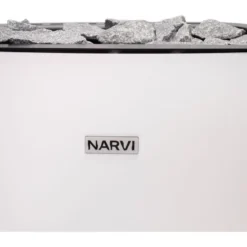 Sähkökiuas Narvi NC Electric, 9kW, 9-15 m³, erillinen ohjaus, valkoinen
