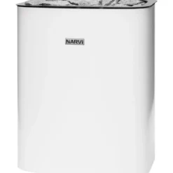 Sähkökiuas Narvi NC Electric, 9kW, 9-15 m³, erillinen ohjaus, valkoinen
