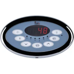 Sähkökiuas SAWO Nimbus vuolukivillä, 9kW, 8-14m³, erillinen ohjauskeskus